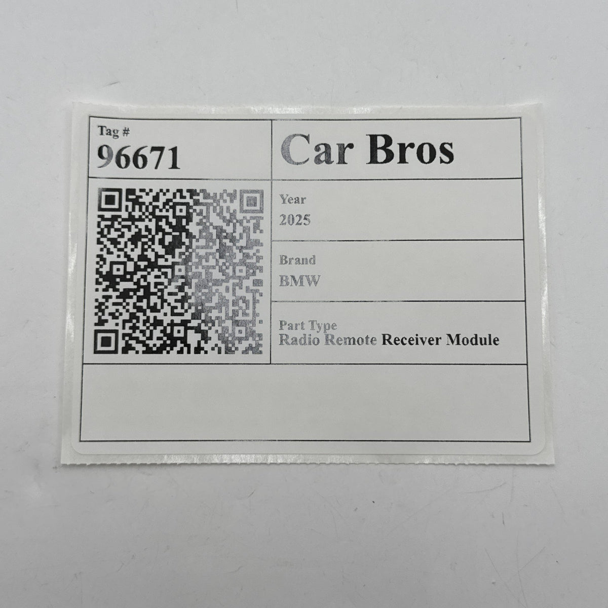 2024 2025 2026 BMW G60 G70 X3 G45 Radio Remote Receiver Control Module 7928686
