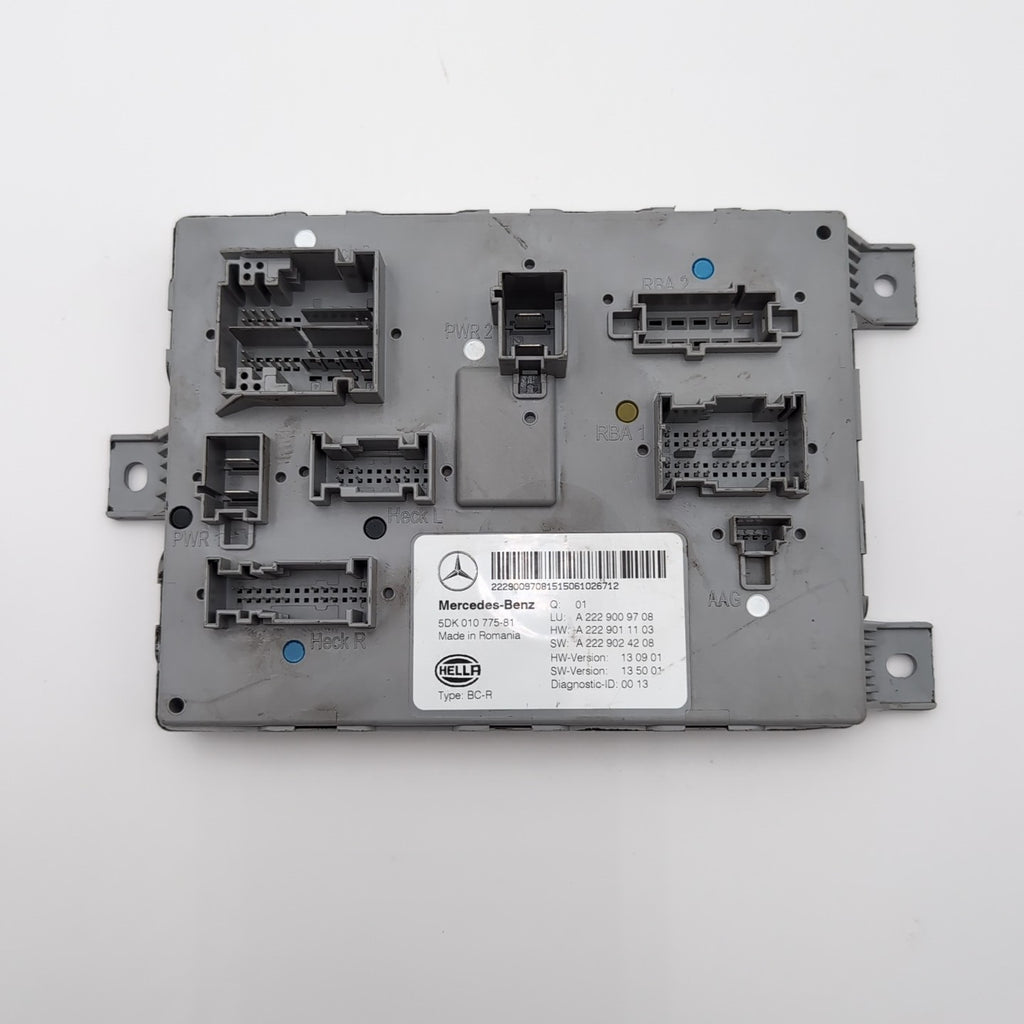 2015 2016 2017 2018 Mercedes W205 C300 C400 Rear Trunk SAM Control Module Unit