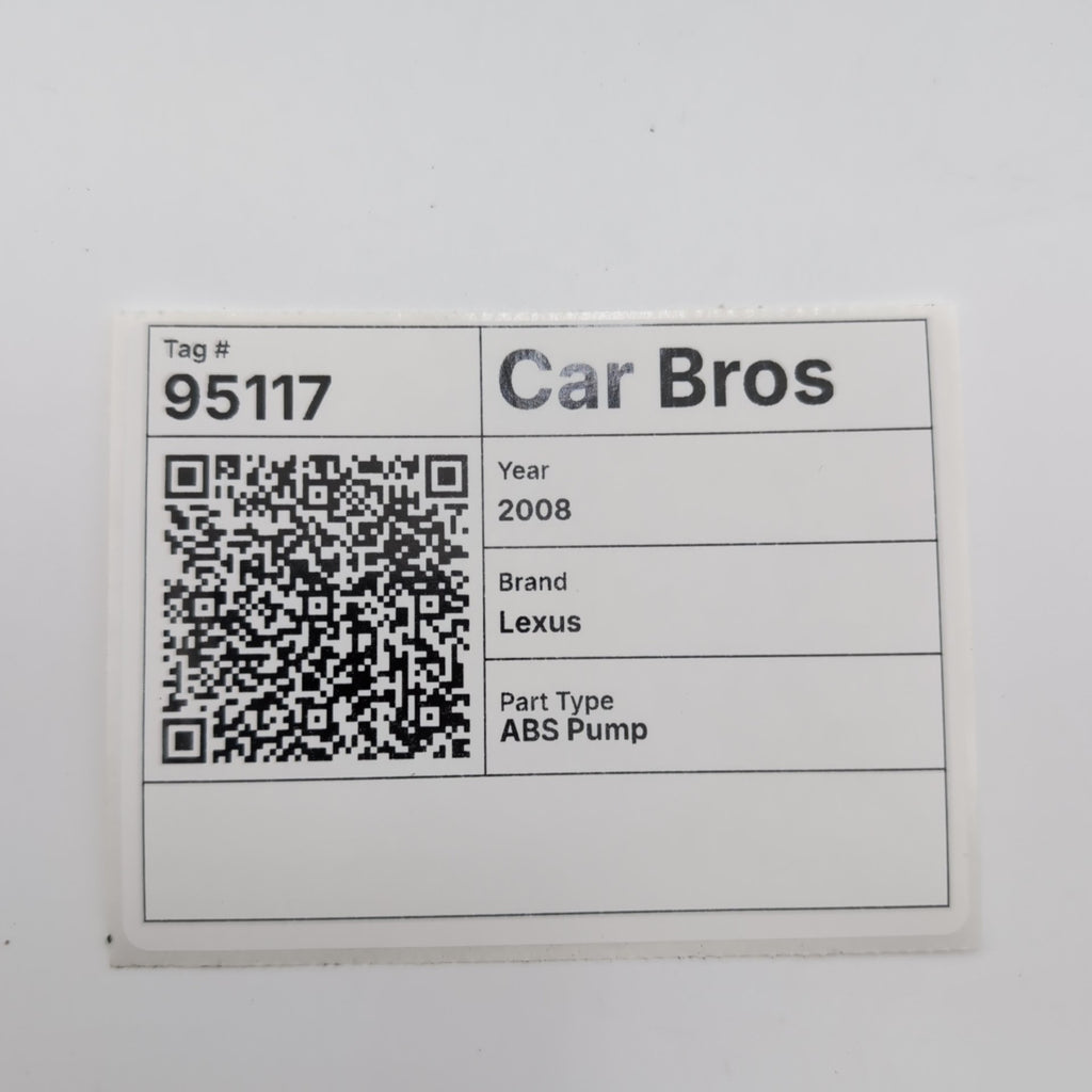 2006 2007 2008 Lexus IS250 IS350 ABS Anti Lock Brake Pump 44540-53190