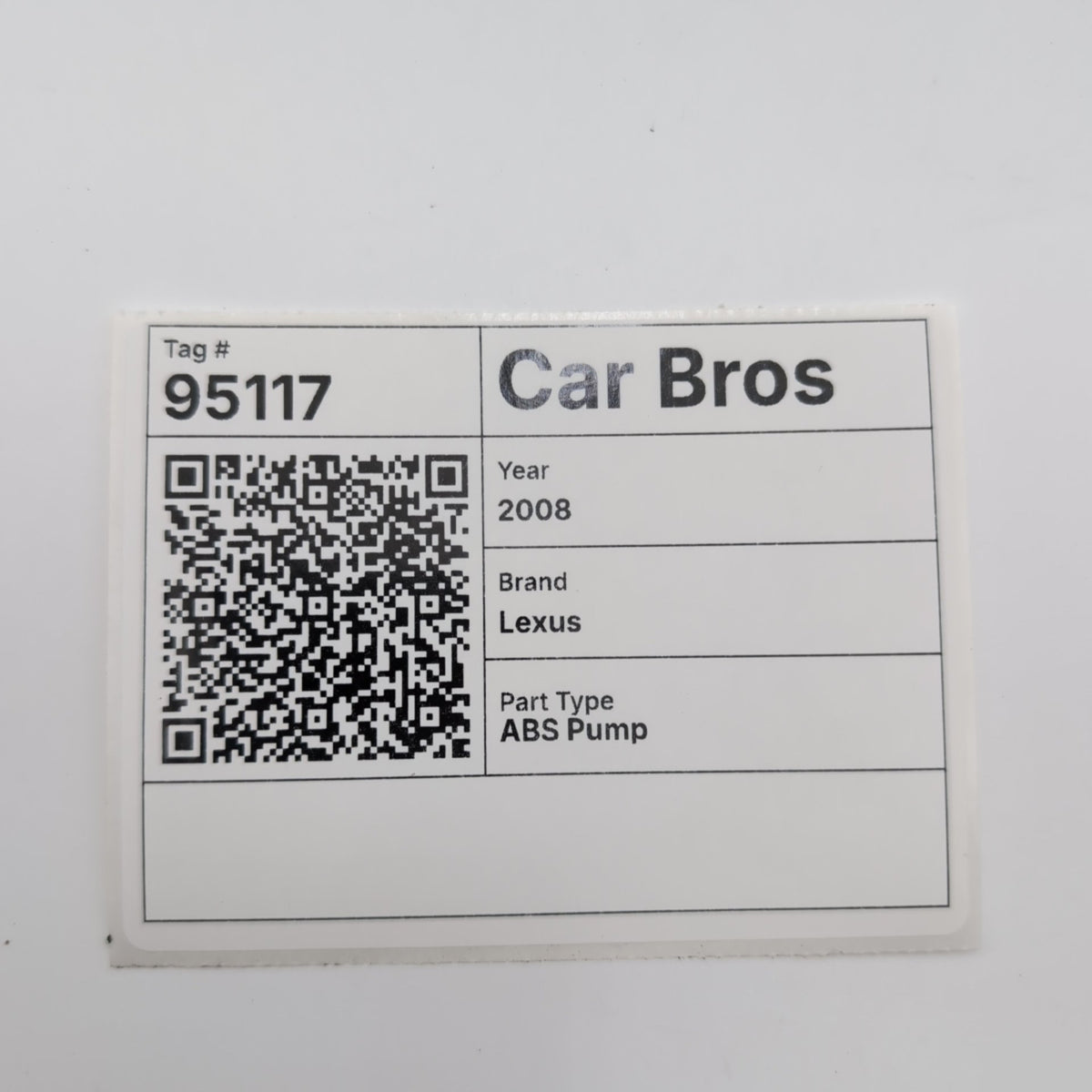 2006 2007 2008 Lexus IS250 IS350 ABS Anti Lock Brake Pump 44540-53190