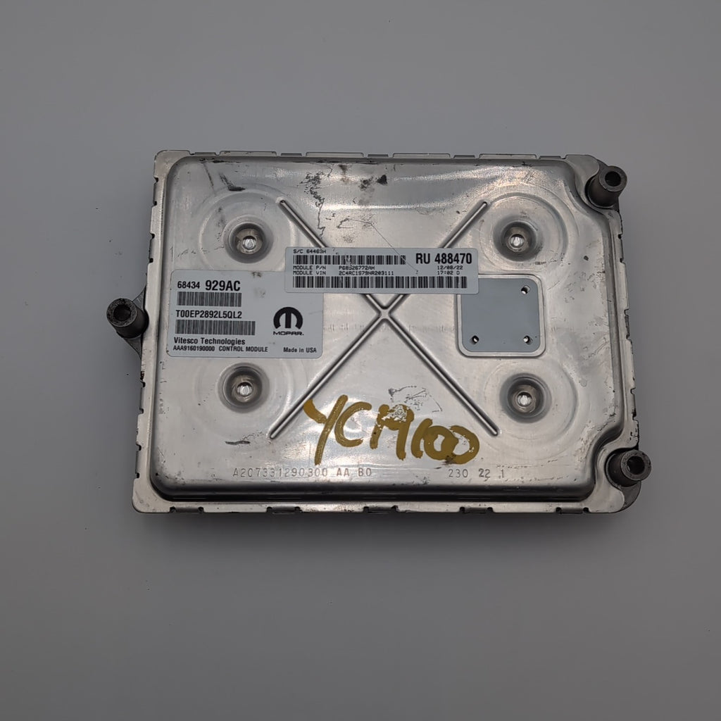 2020 - 2024 Chrysler Pacifica Engine Control Module Computer ECU ECM 68434929AC