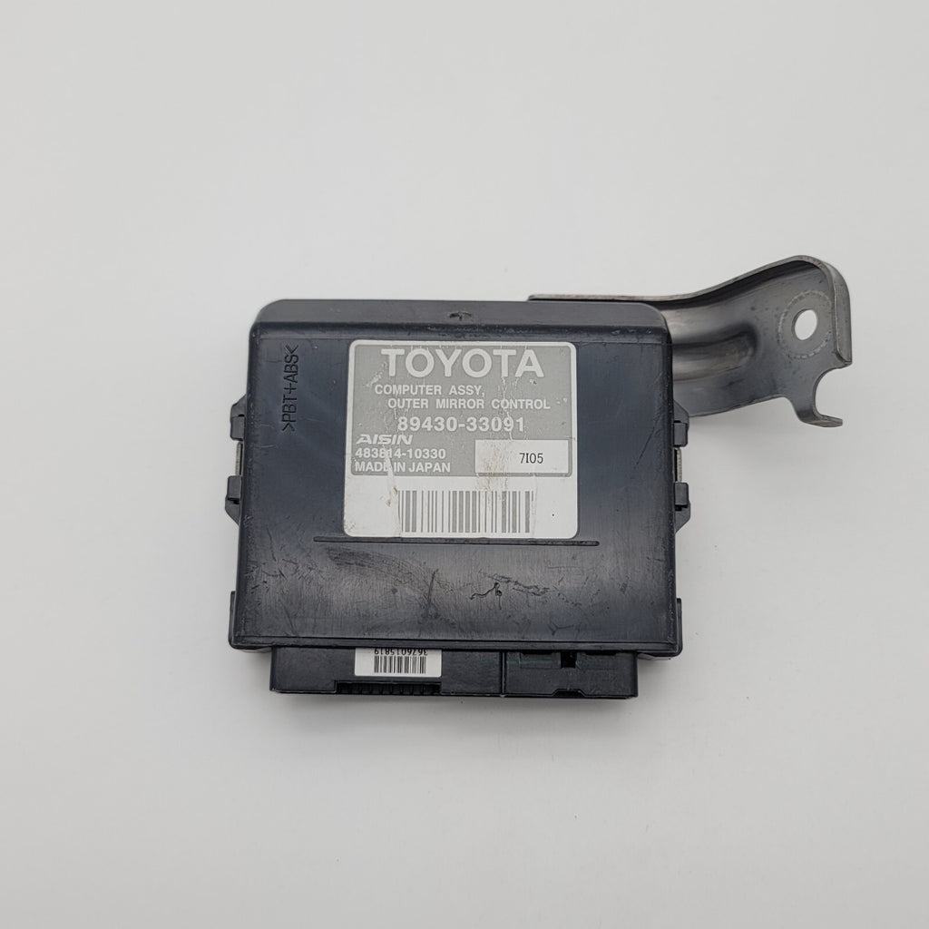 2007- 2012 Lexus ES350 Outer Mirror Memory Control Module 89430-33091 OEM
