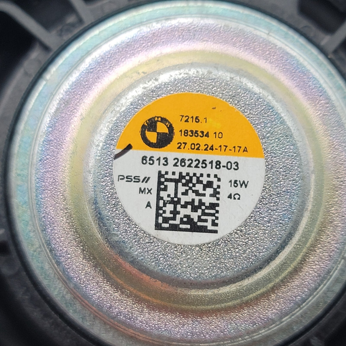2019 - 2026 BMW X5 X6 X7 Left or Right Top HiFi Mid Range Speaker 2622518