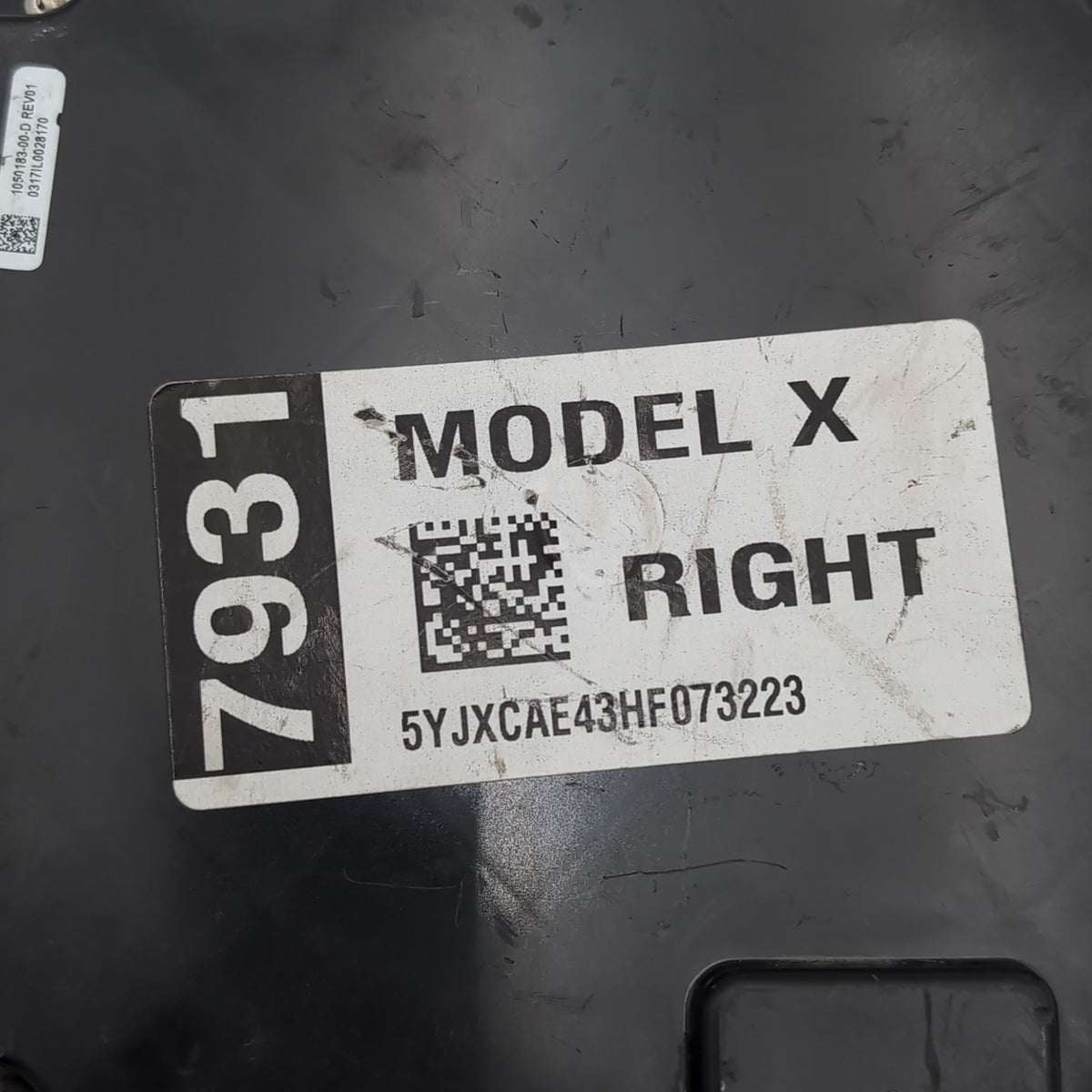 2016 - 2023 OEM Tesla Model X Front Right Passenger Door Controller Module Unit