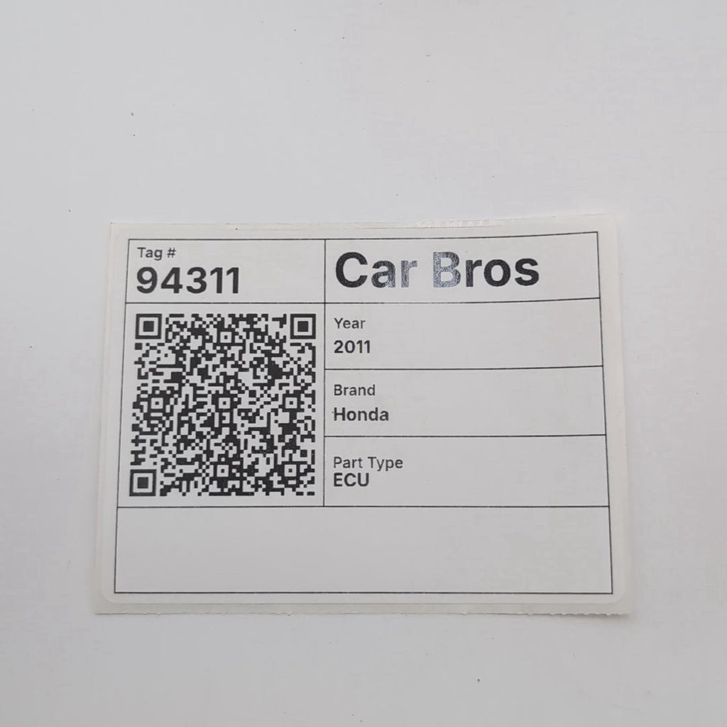 2011 2012 Honda Accord Engine Computer Control Module ECU 37820-R84-A53