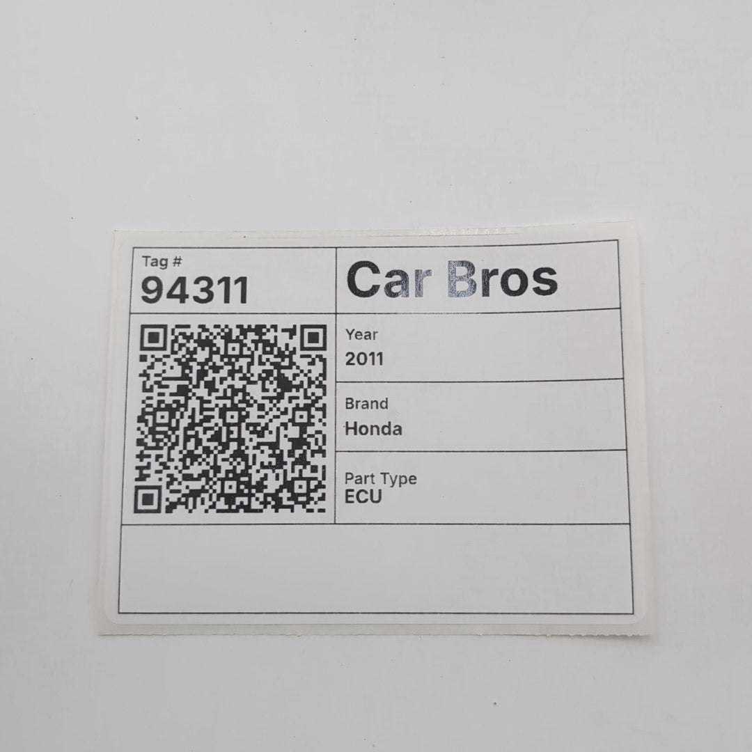 2011 2012 Honda Accord Engine Computer Control Module ECU 37820-R84-A53