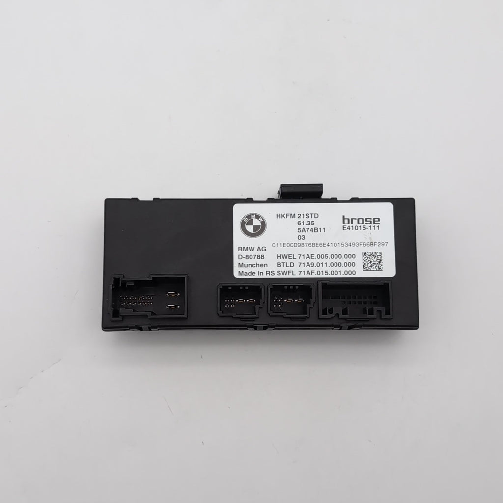 2023 2024 2025 BMW G60 XM X1 X2 X3 Trunk Lid Liftgate Control Module 5A74B11