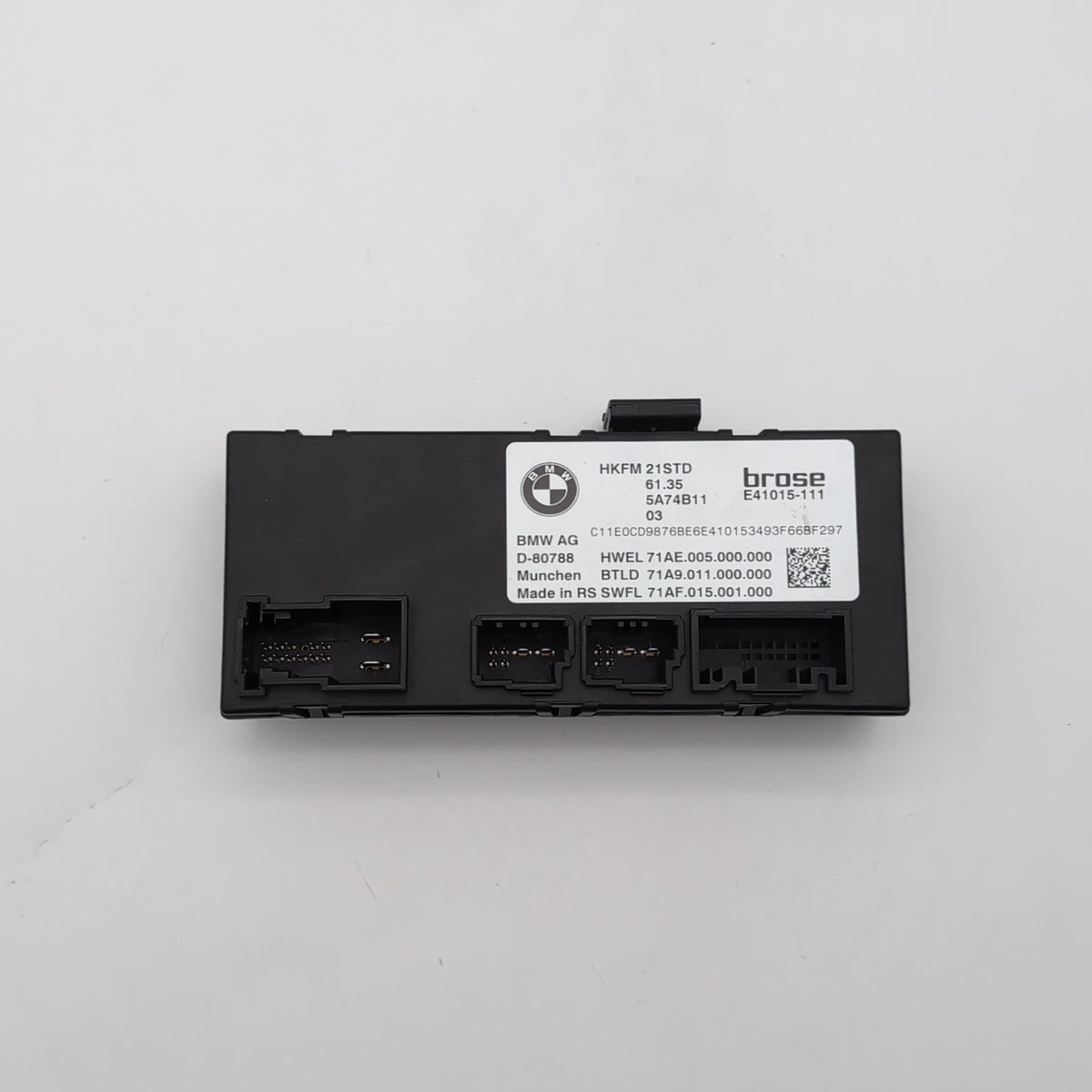 2023 2024 2025 BMW G60 XM X1 X2 X3 Trunk Lid Liftgate Control Module 5A74B11