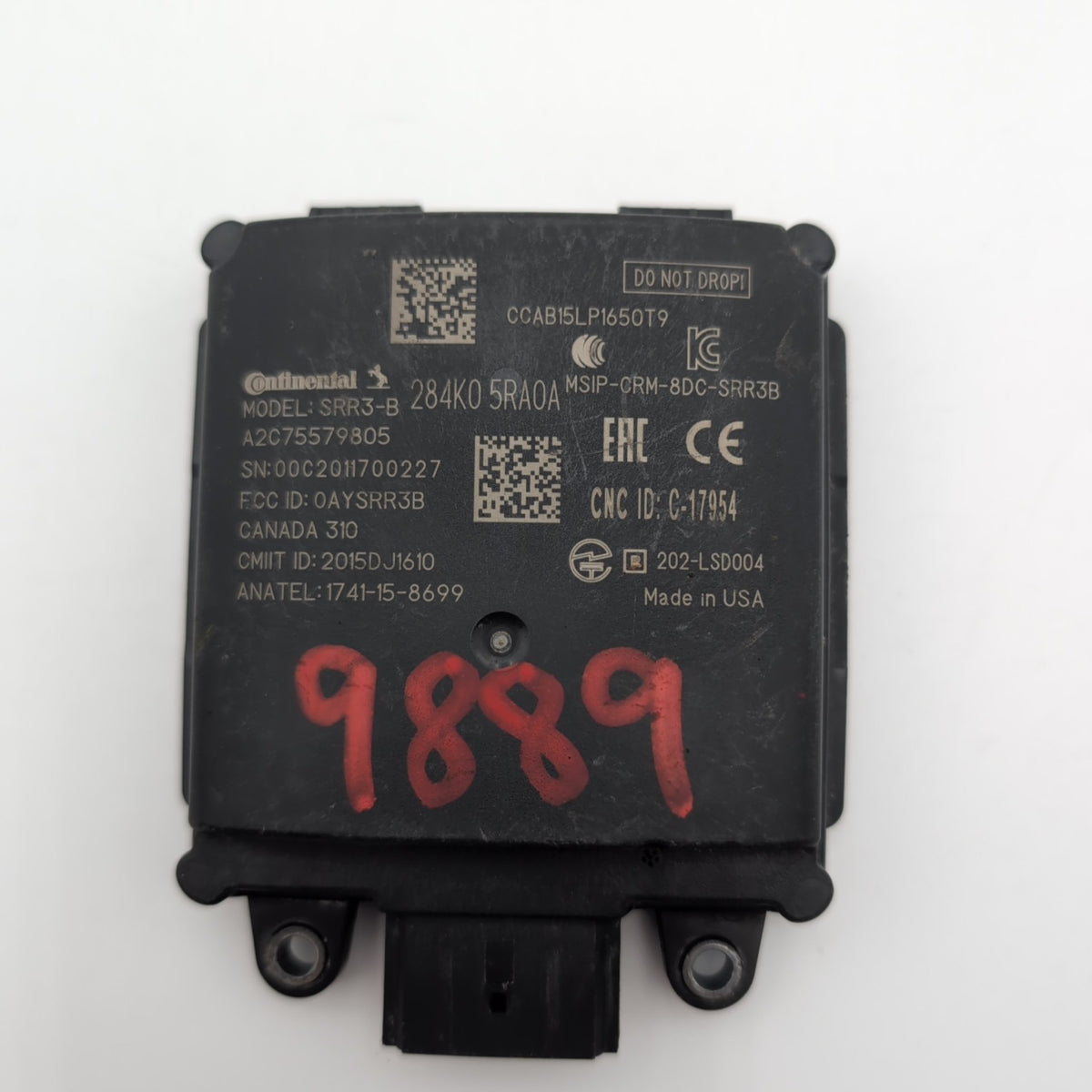 2018 - 2020 Nissan Kicks Infiniti QX50 Rear Blind Spot Radar Sensor 284K05RA0A