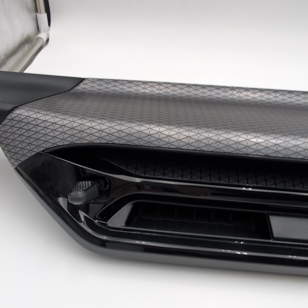 2024- 2026 BMW G42 G20 G22 Center Dash Air Vent Assembly Trim Aluminum Rhombicle