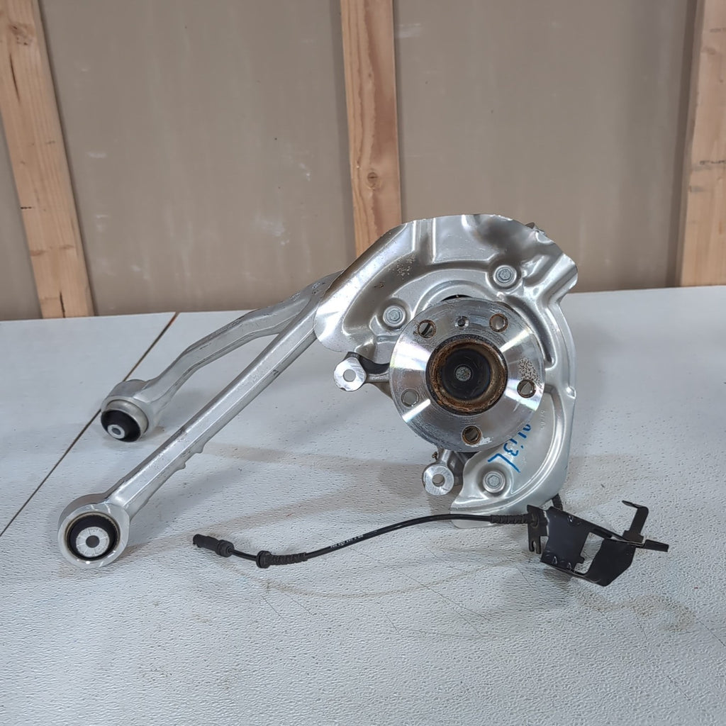 2014 - 2021 BMW i3 I01 Front Left Spindle Knuckle Hub with Control Arm OEM