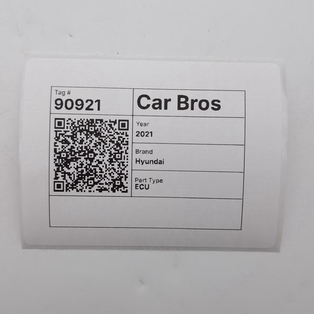 2018 2019 2020 2021 Hyundai Kona Engine Computer Control Module ECU 39118-2B823
