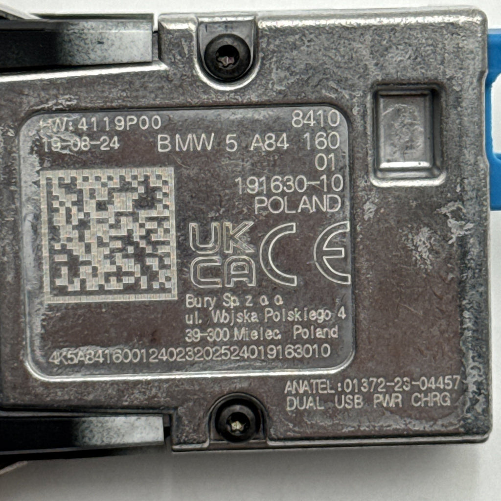 2019 - 2026 BMW G20 G26 G80 G22 G82 M3 M4 Dual USB Type C Charging Port 5A84160