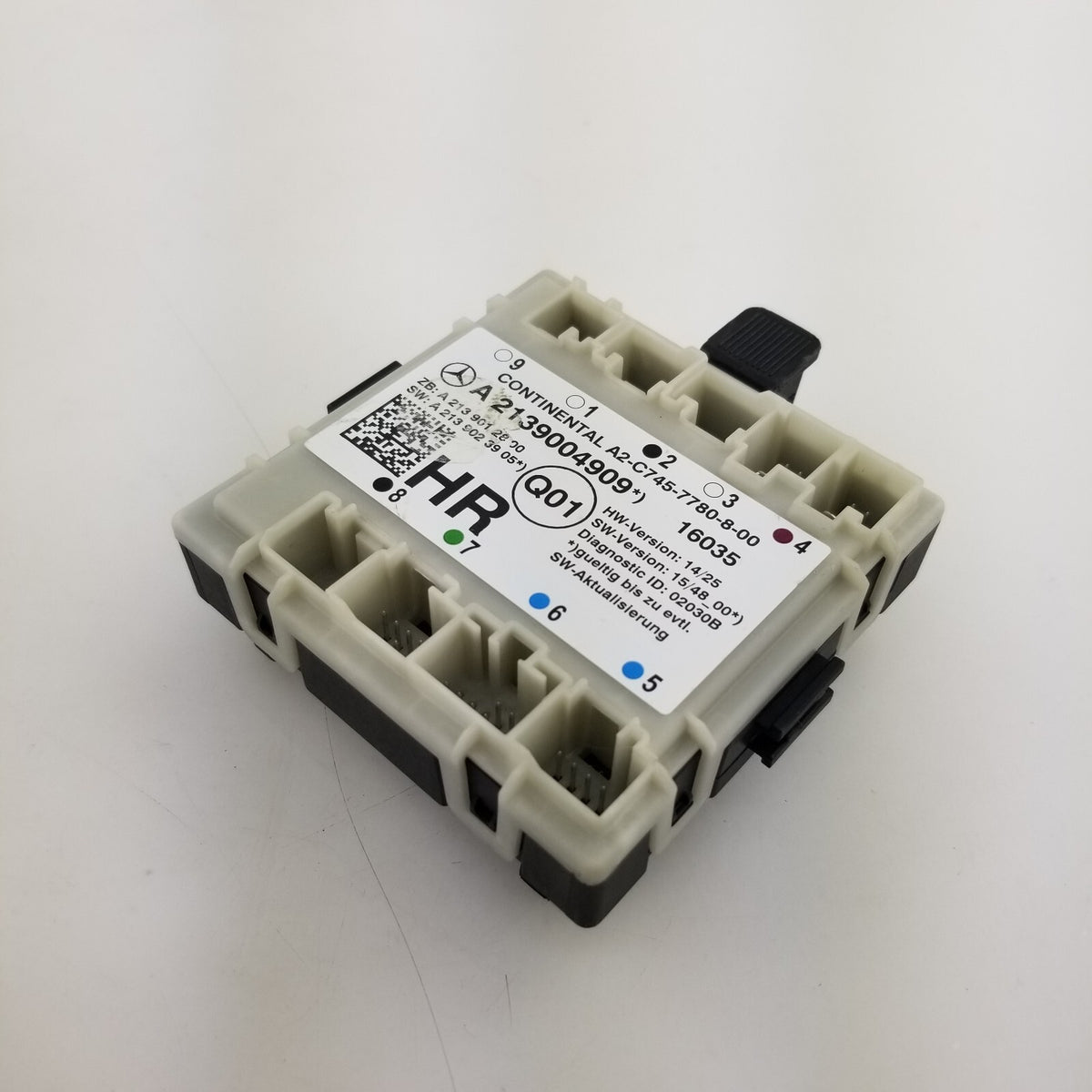 2017 MERCEDES-BENZ E Class Rear Right Door Control Unit A2139004909