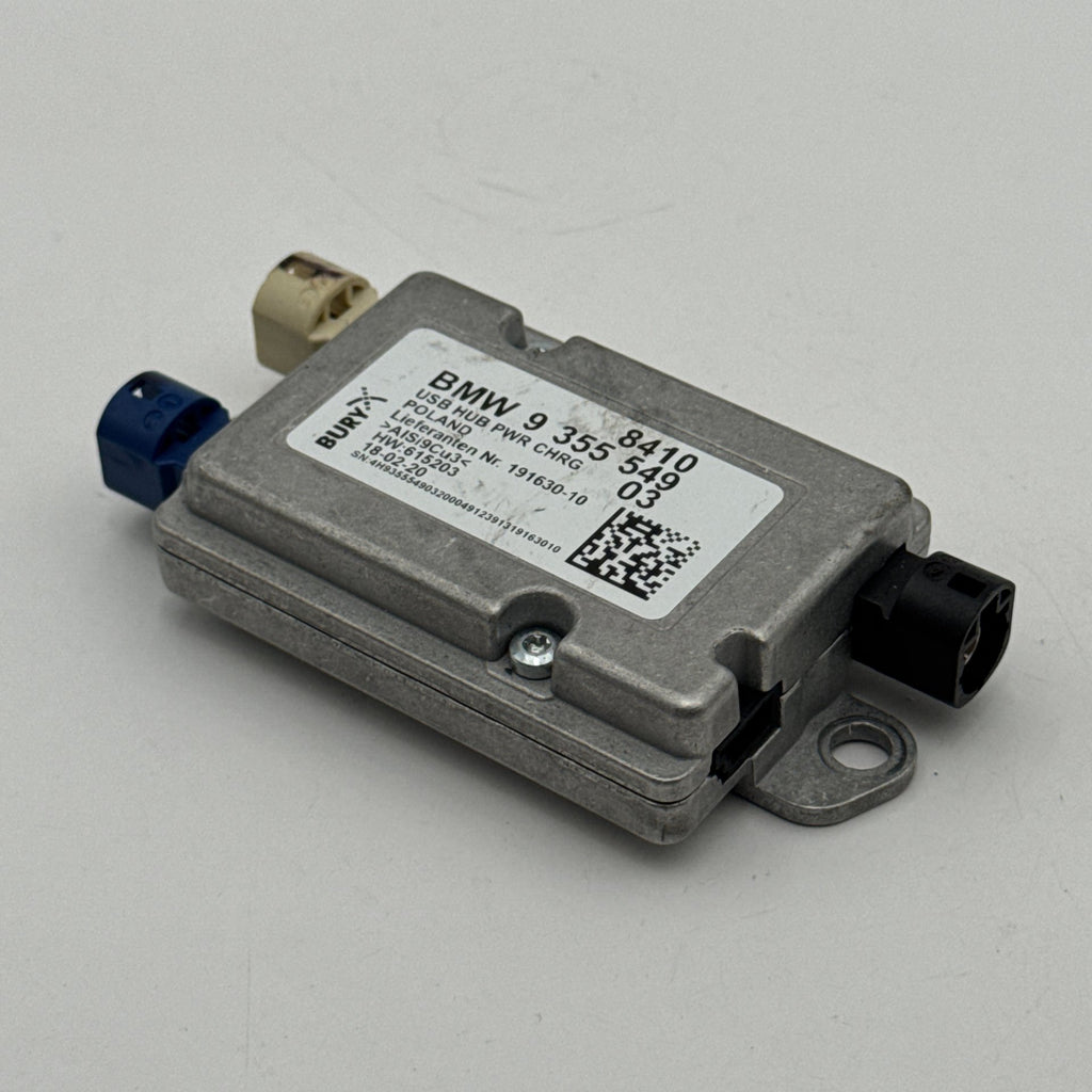 2016 - 2021 BMW 330i 740i 750i 530i 540i USB Hub Power Charger Module 9355549