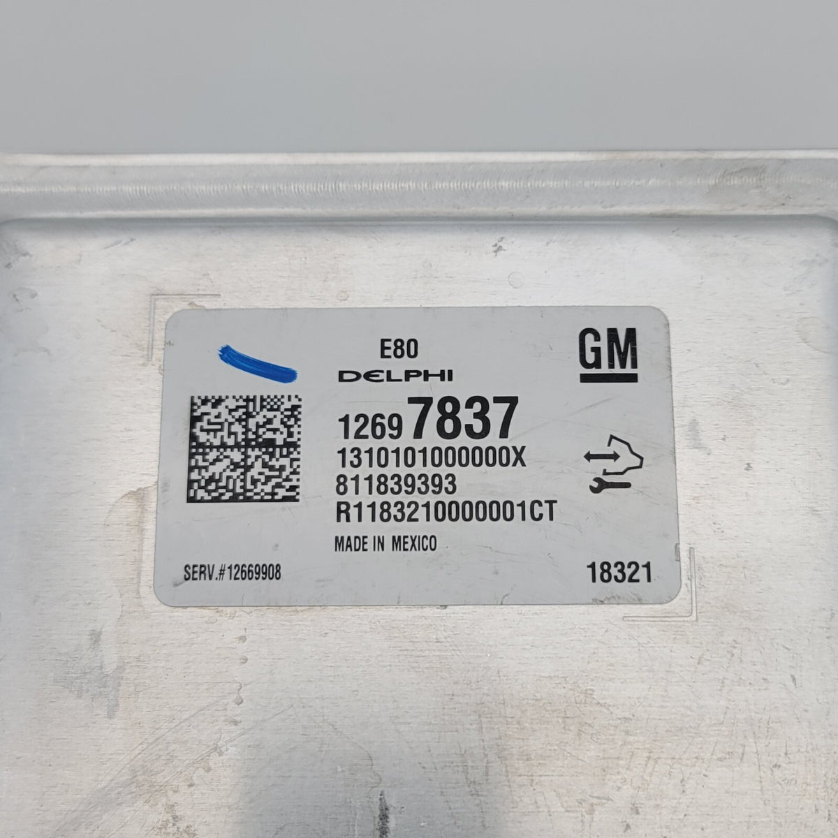 2018 2019 Chevrolet Equinox Engine Computer Control Module ECU ECM 12697837 OEM
