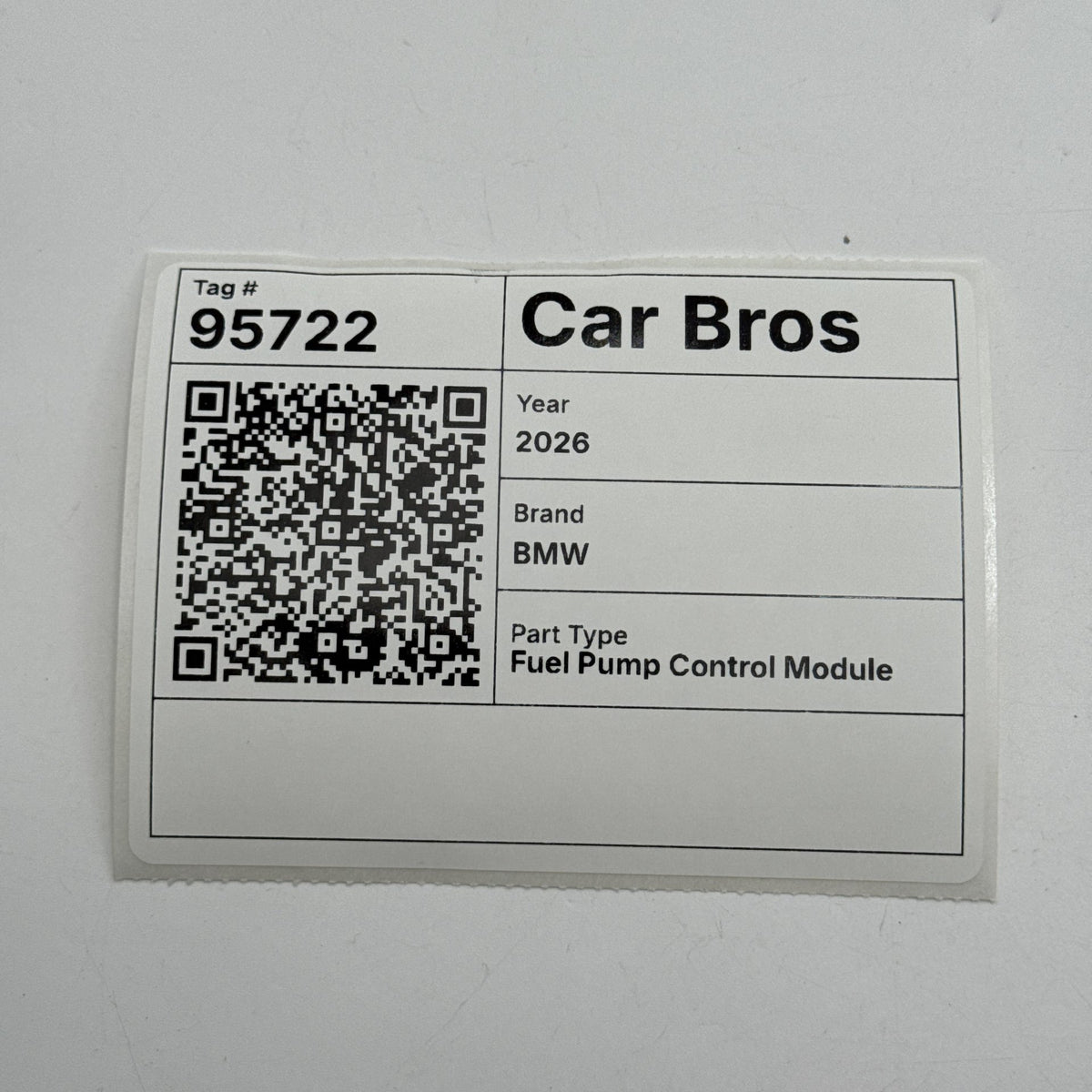 2025 2026 BMW 330i M340i G20 Fuel Pump Control Module 5B6C091