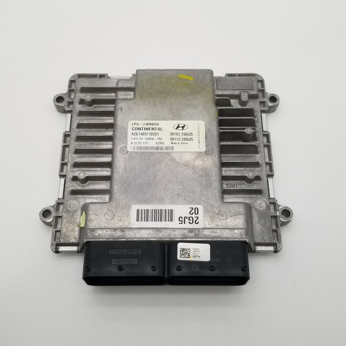 2018 2019 Sonata Engine Computer Control ECU ECM EBX Module 391022GGJ5