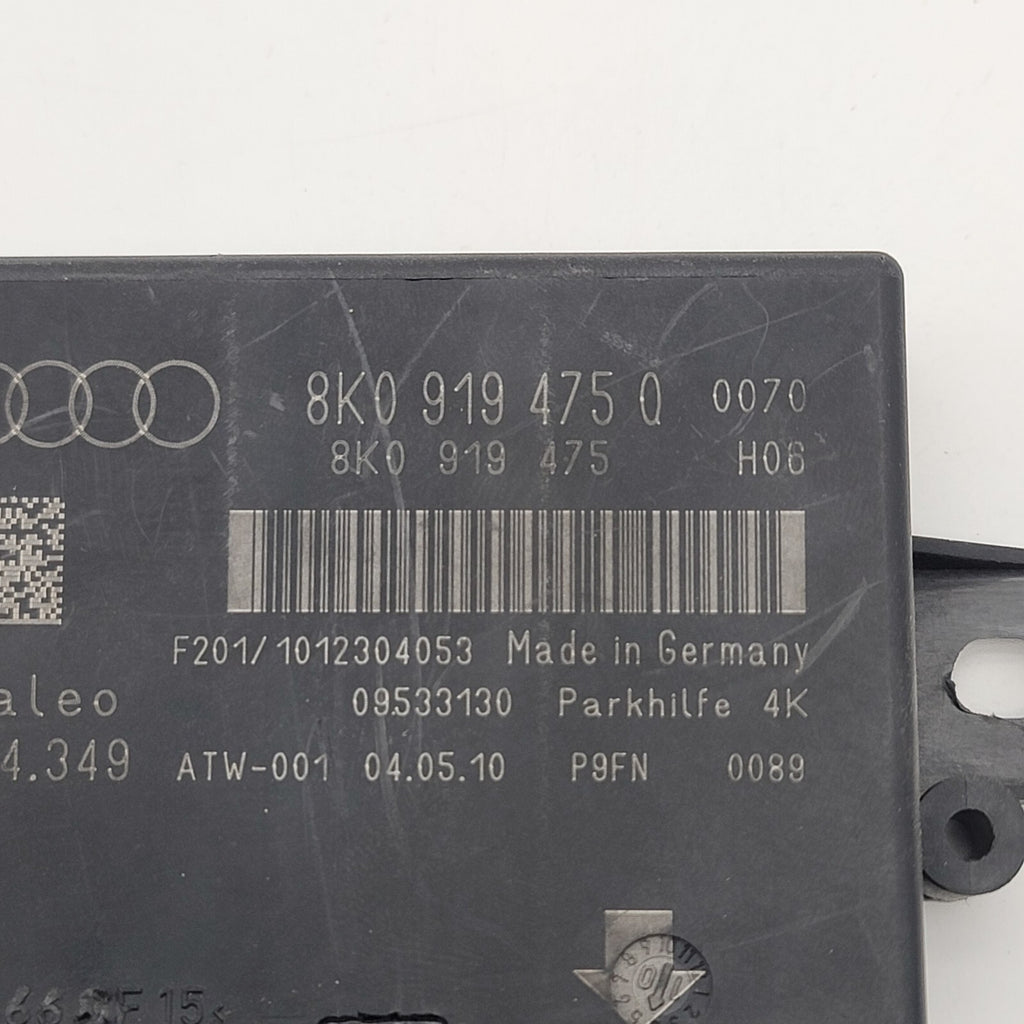 2008 - 2012 Audi A5 Q5 S5 Parking Aid Assist Control Module 8K0919475Q