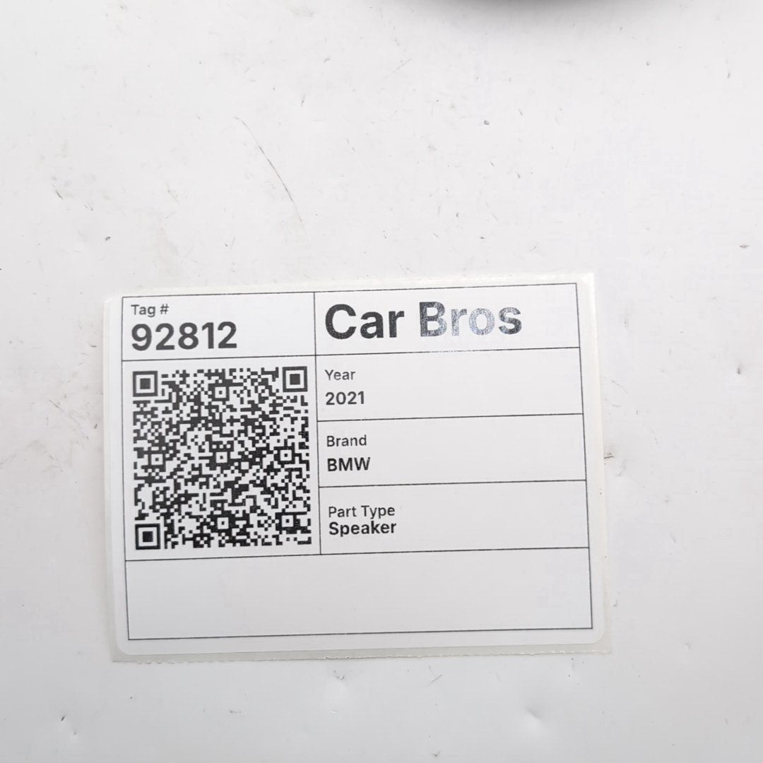 2019 - 2025 BMW G20 X3 X4 X5 X6 X7 Front Rear Door Midrange Speaker 6809629