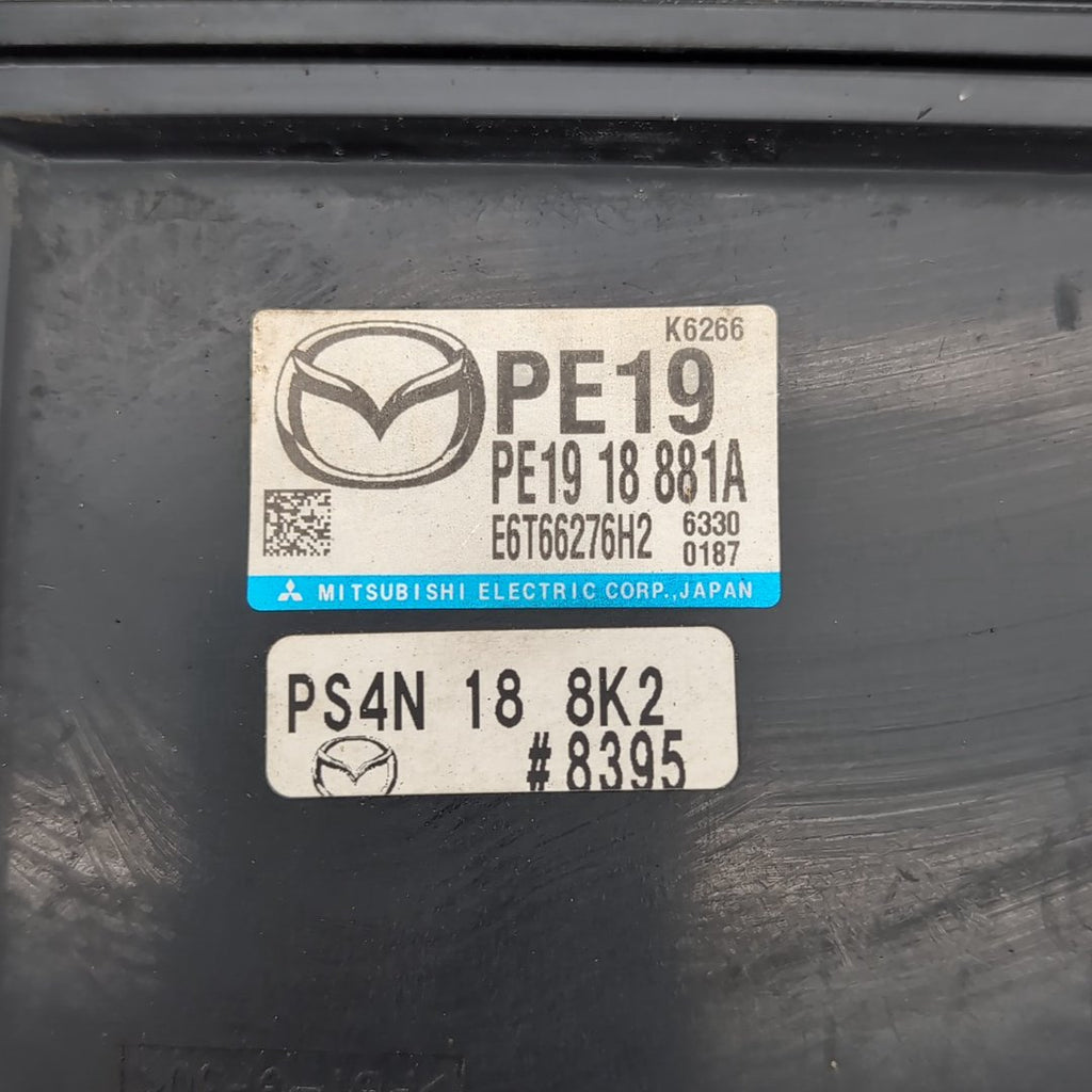 2014 2015 2016 Mazda 3 Powertrain Computer Control Module PCM PE1918881A