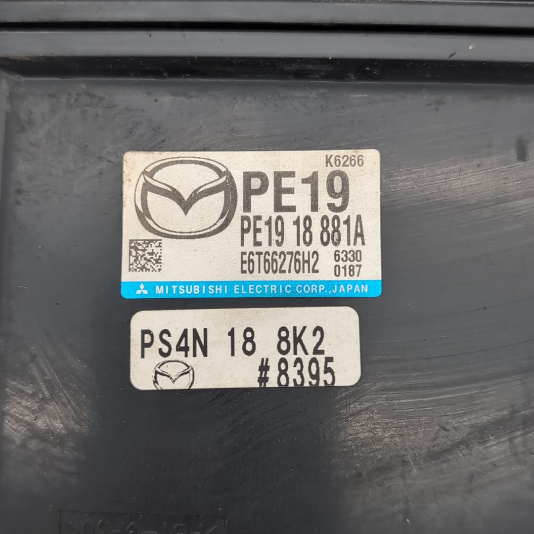 2014 2015 2016 Mazda 3 Powertrain Computer Control Module PCM PE1918881A