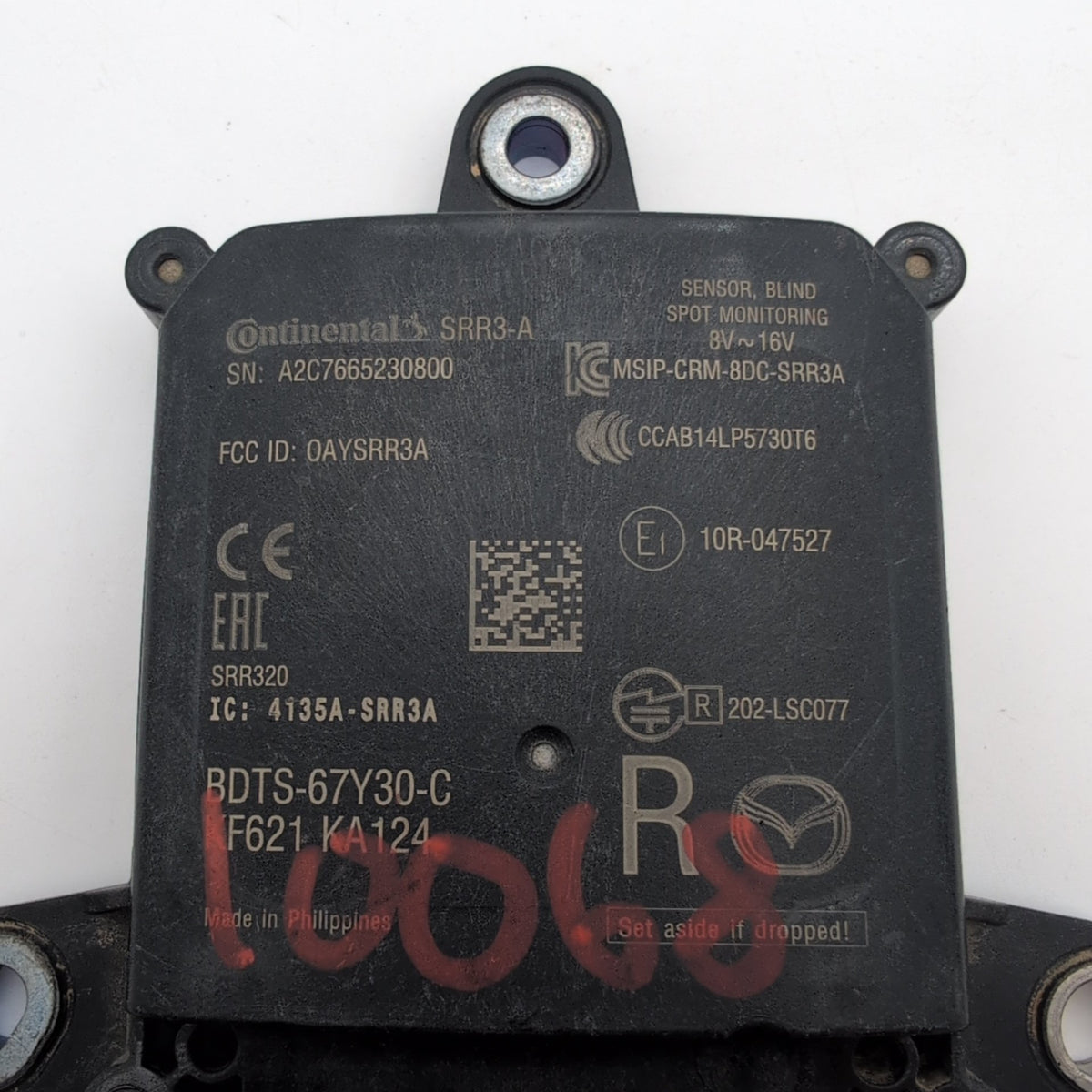 2019 - 2023 Mazda 3 CX-30 Rear Blind Spot Monitor Radar Sensor BDTS-67Y30-C