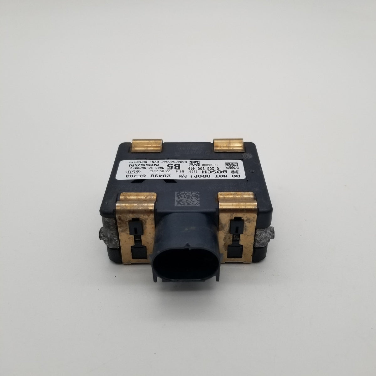 2015- 2017 NISSAN ROGUE FRONT CRUISE CONTROL DISTANCE RADAR SENSOR 284386FJ0A