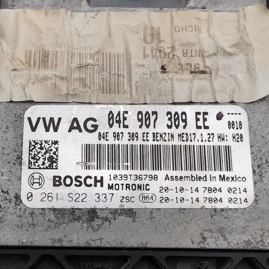 2019 - 2021 Volkswagen Jetta 1.4L Engine Computer Control Module ECU 04E907309EE