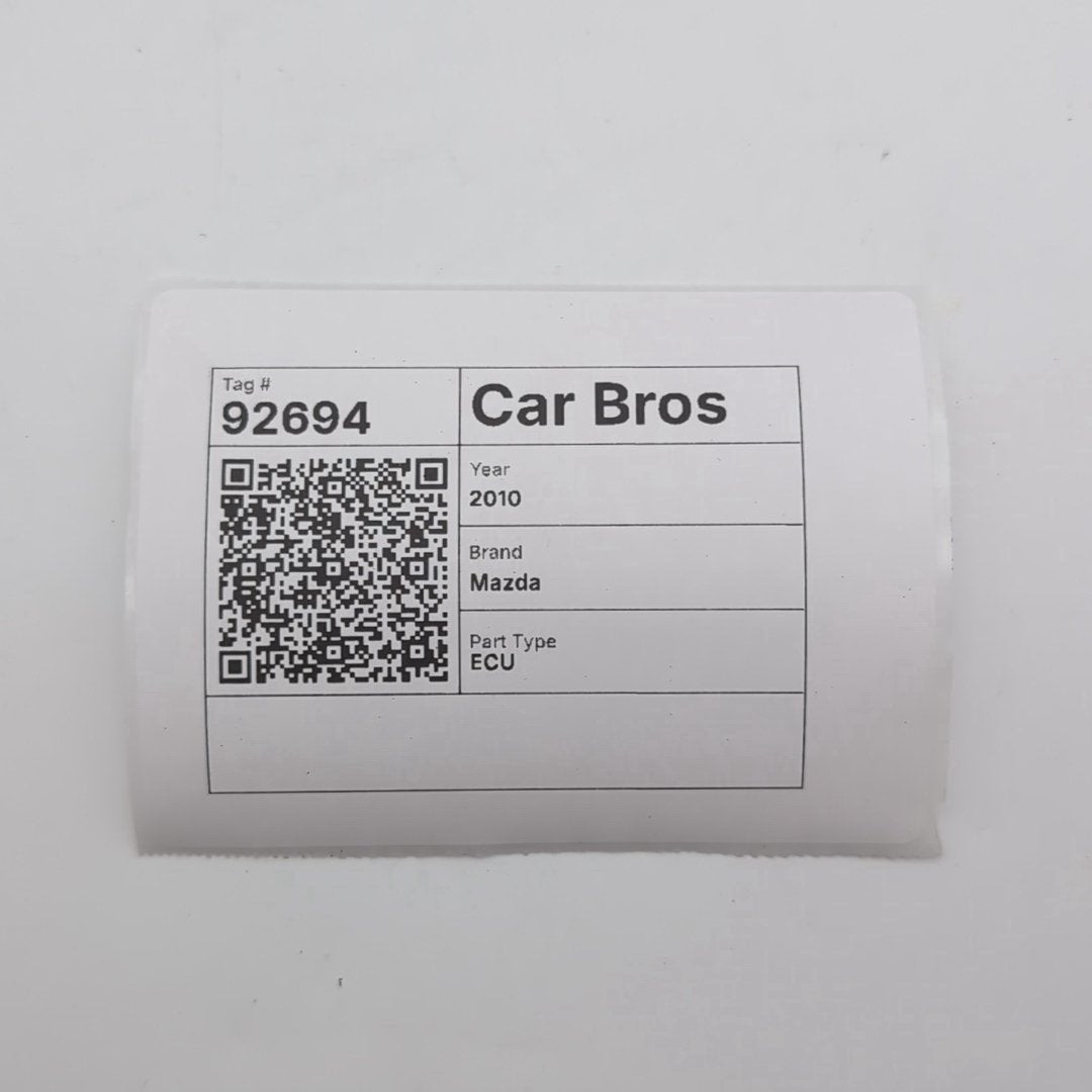 2010 Mazda CX7 2.5L Powertrain Computer Control Module ECU PCM L55618881E