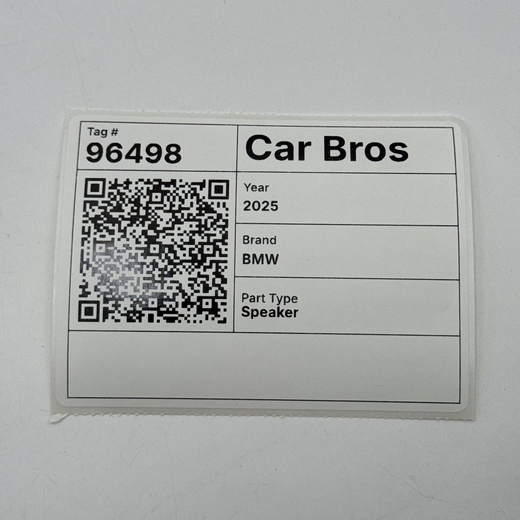2022 2023 2024 2025 BMW X1 X2 ALEV1 Front Rear Door Midrange Speaker 9442520