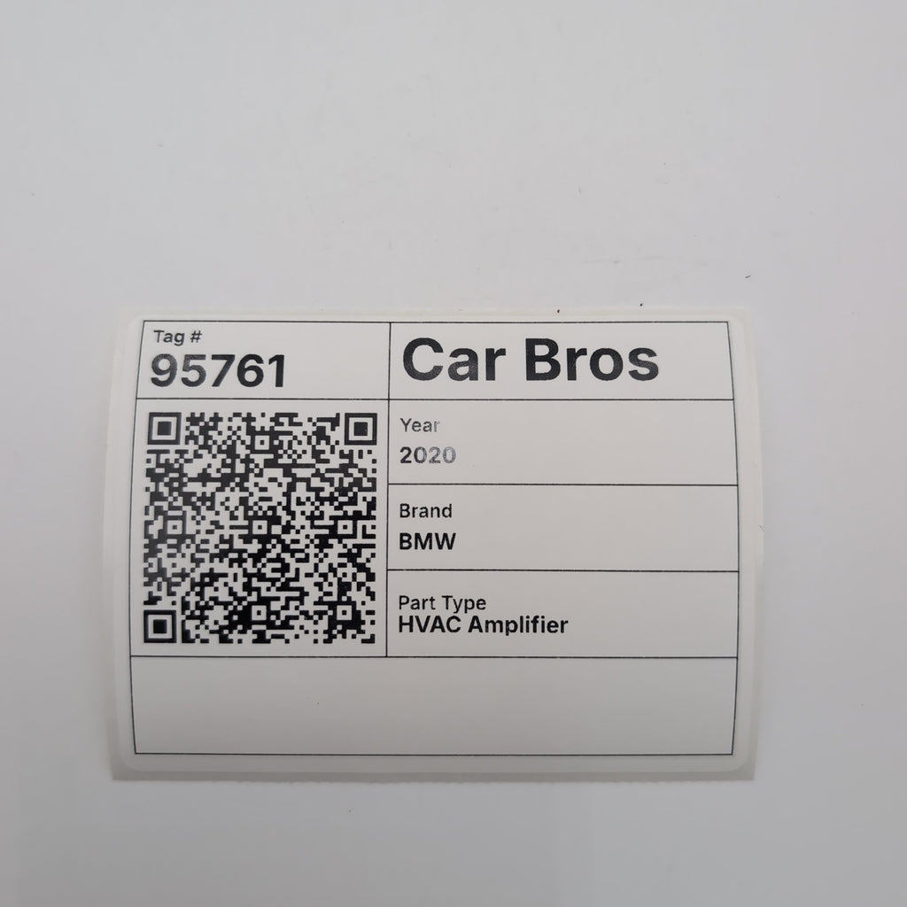 2020 2021 BMW 330i M340i G20 HVAC Air Conditioner Amplifier Module 5A13472