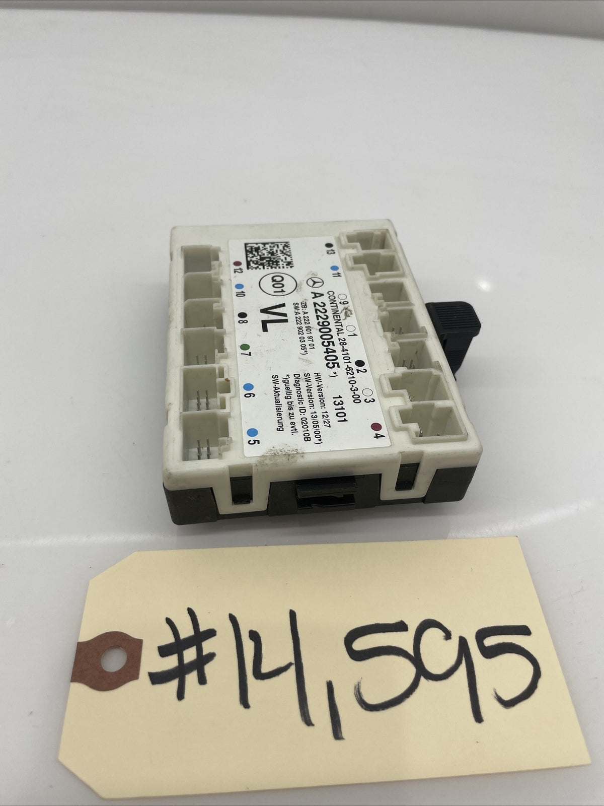 Door Control Unit Front Left Mercedes S-Class W222 A2229005405 A2229020305
