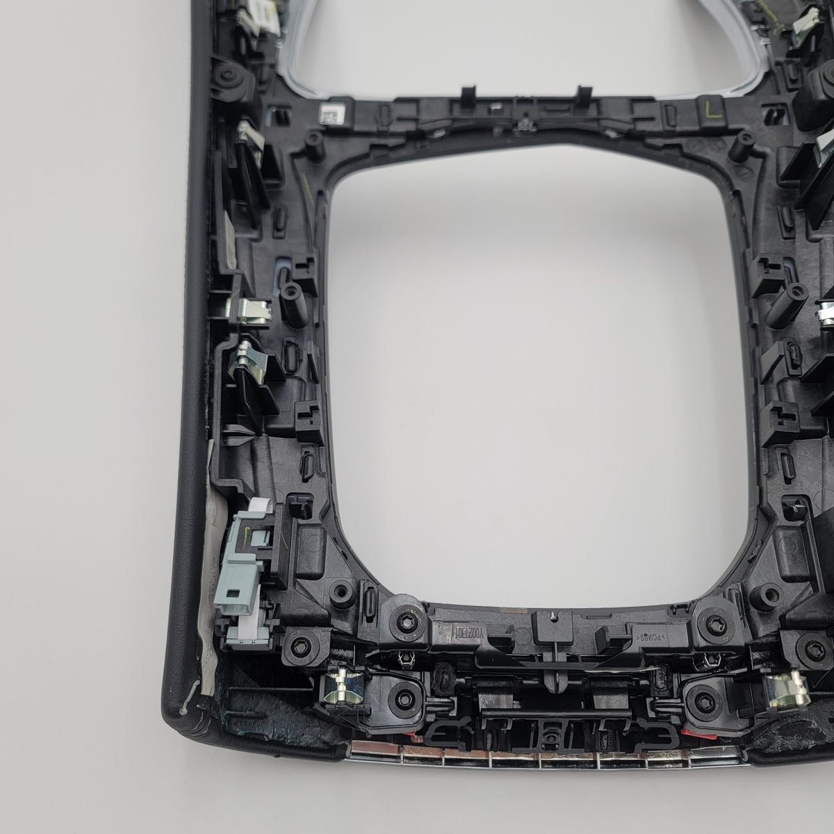 2022 2023 2024 BMW X5 G05 Center Console Bezel Trim Finish Panel Black Leather