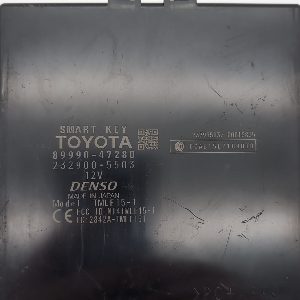 2017- 2020 Toyota Prius Smart Key Keyless Entry Control Module OEM 89990-47280