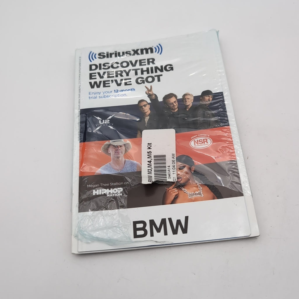 2022 BMW M3 G80 OWNERS MANUAL BOOK SET W/ FOLDER CASE LEATHER