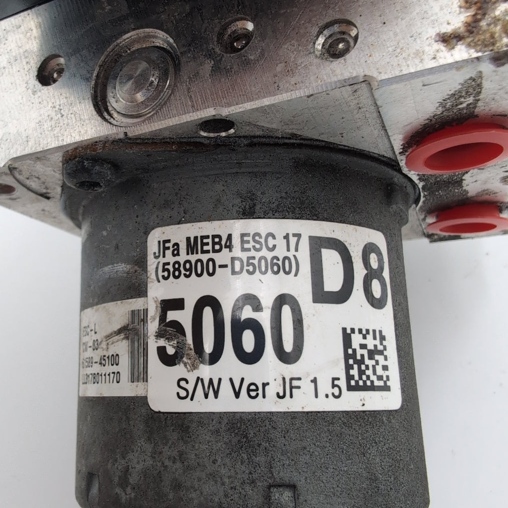 2016 2017 2018 Kia Optima ABS Anti Lock Brake Pump Control Unit OEM 58900-D5060