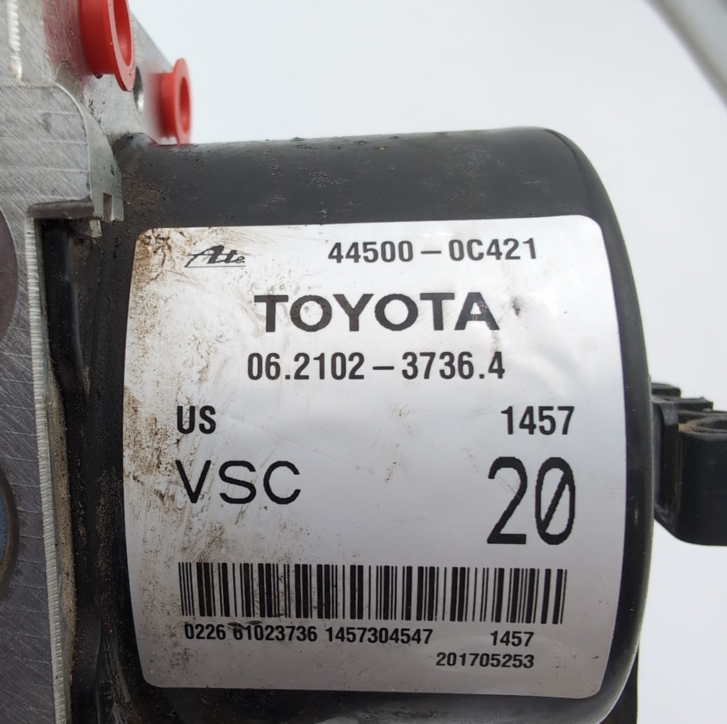 2016 2017 Toyota Tundra 4x2 ABS Anti Lock Brake Pump 44500-0C421