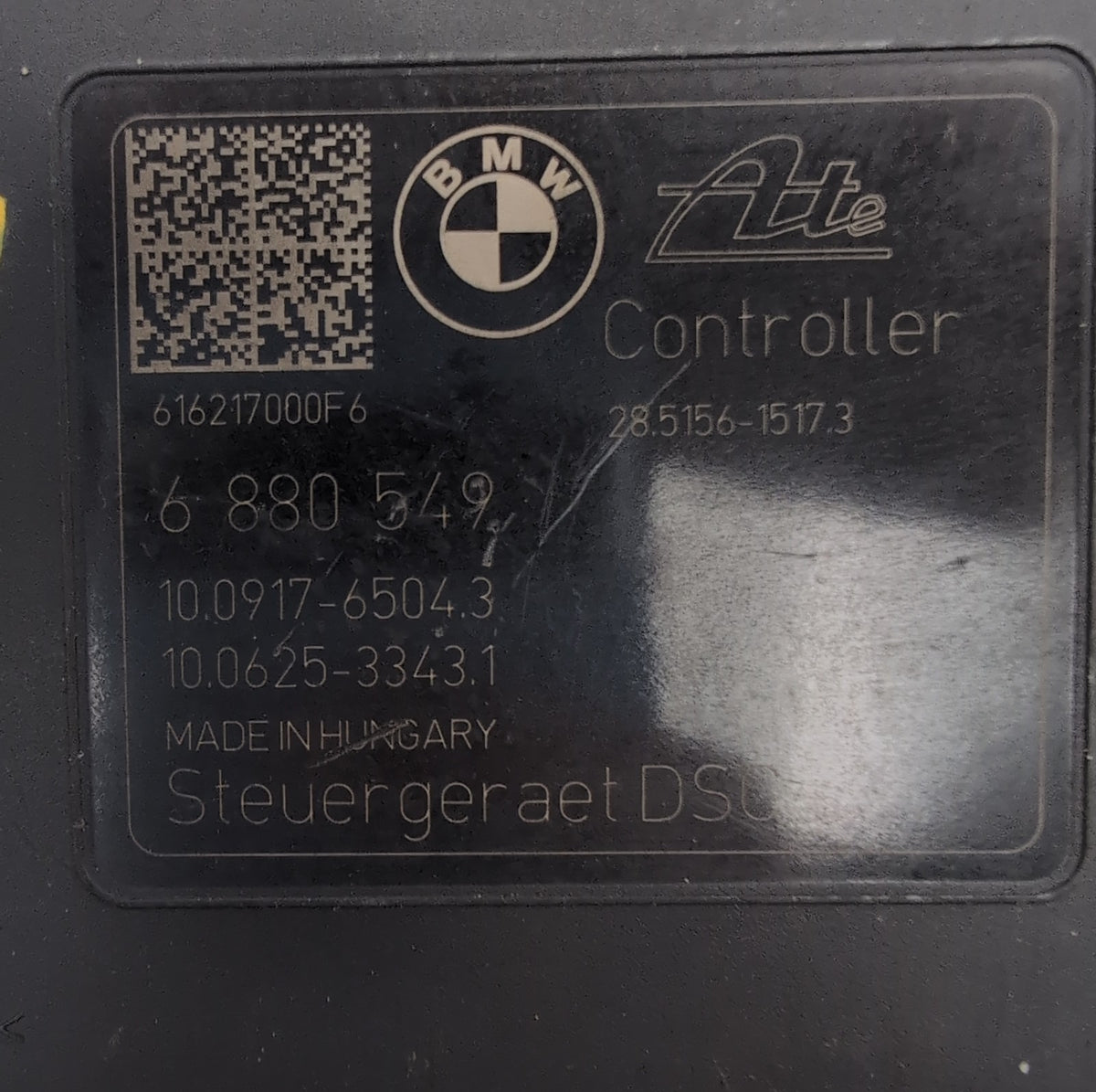 2016 BMW X1 F48 2.0L ABS Anti Lock Brake Pump Control Unit 6880548