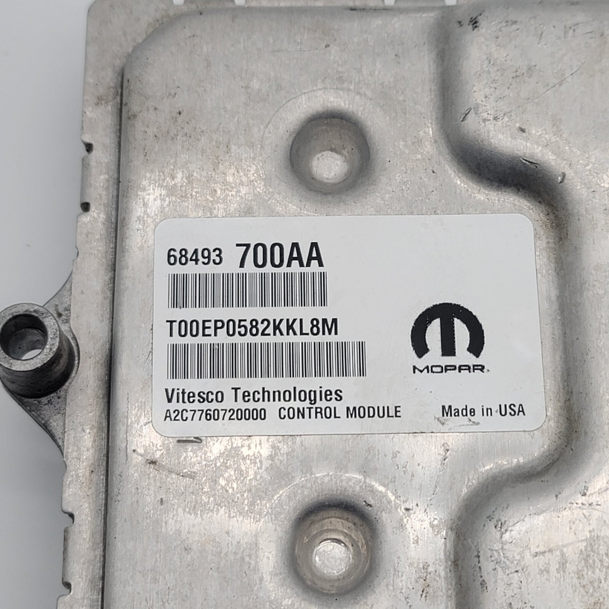 2022 Jeep Compass 2.4L Engine Computer Control Module ECU 68493700AA