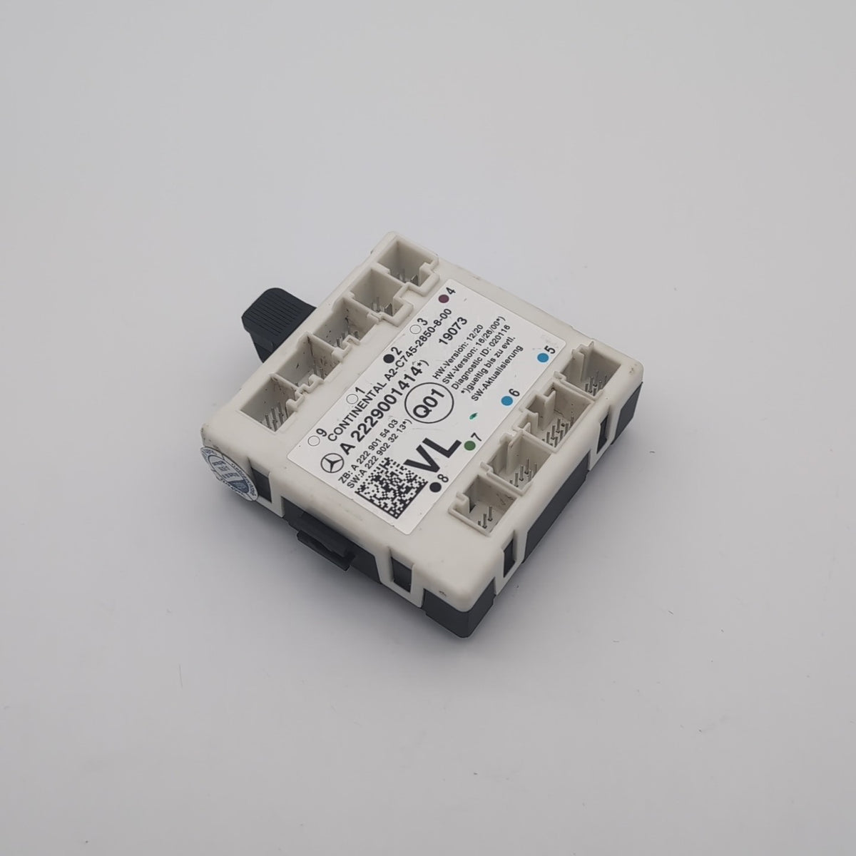 2015 - 2021 MERCEDES C300 W205 FRONT LEFT DOOR CONTROL MODULE OEM A2229001414
