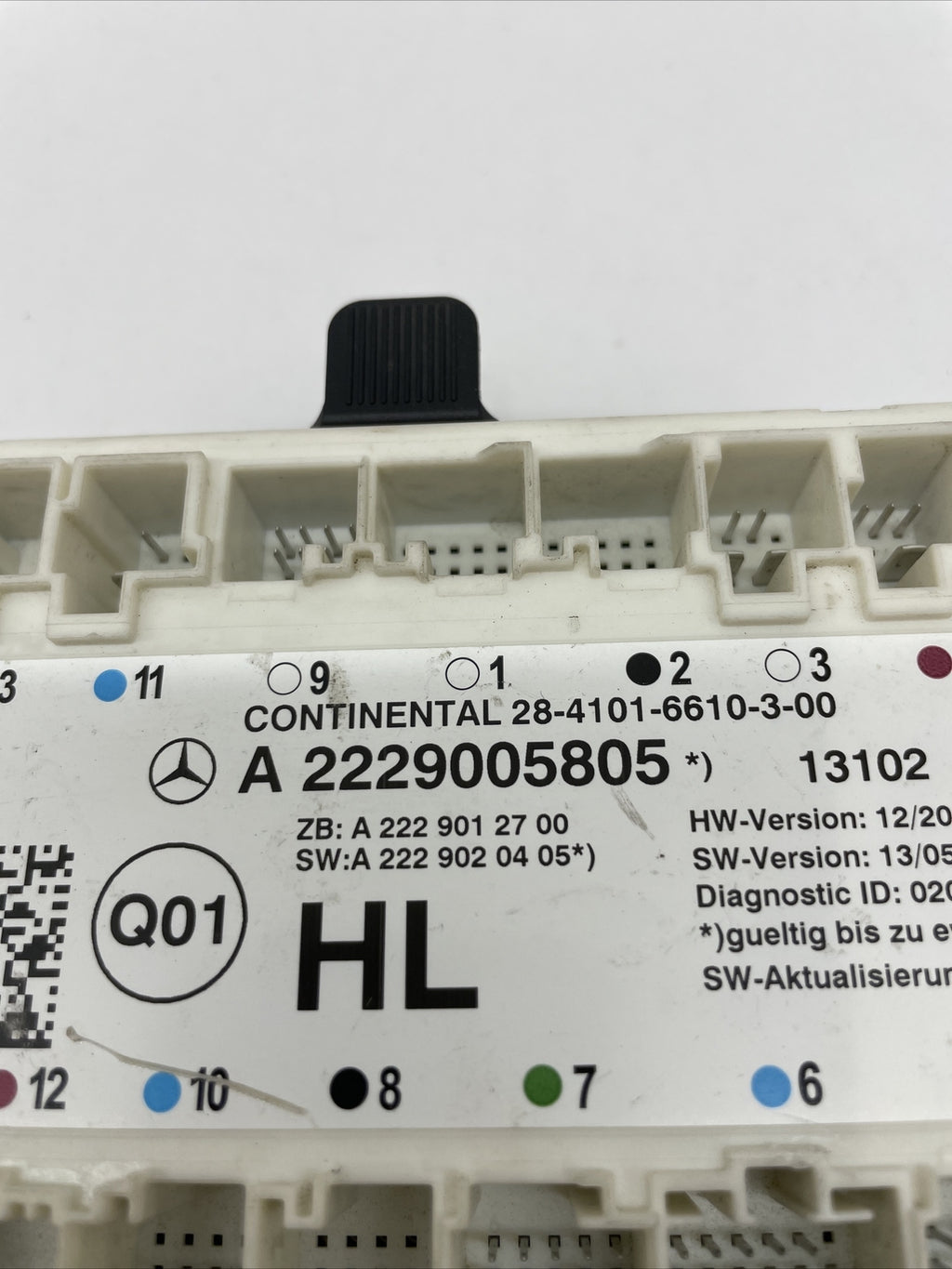 2014 2015 2017 Mercedes S63 S550 W222 Rear Left Side Door Control Module Unit