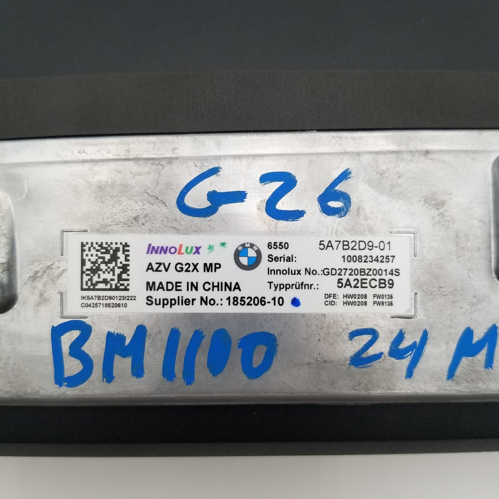 2023 2024 2025 BMW G20 G80 G82 M3 M4 Instrument Cluster Display Screen