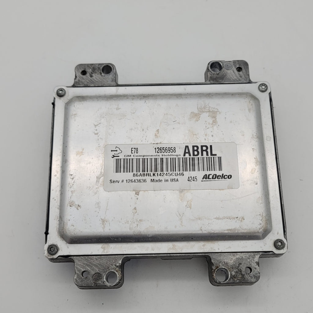 2012 2013 2014 2015 2016 CHEVROLET CRUZE Engine Computer Module 12656958 ECM