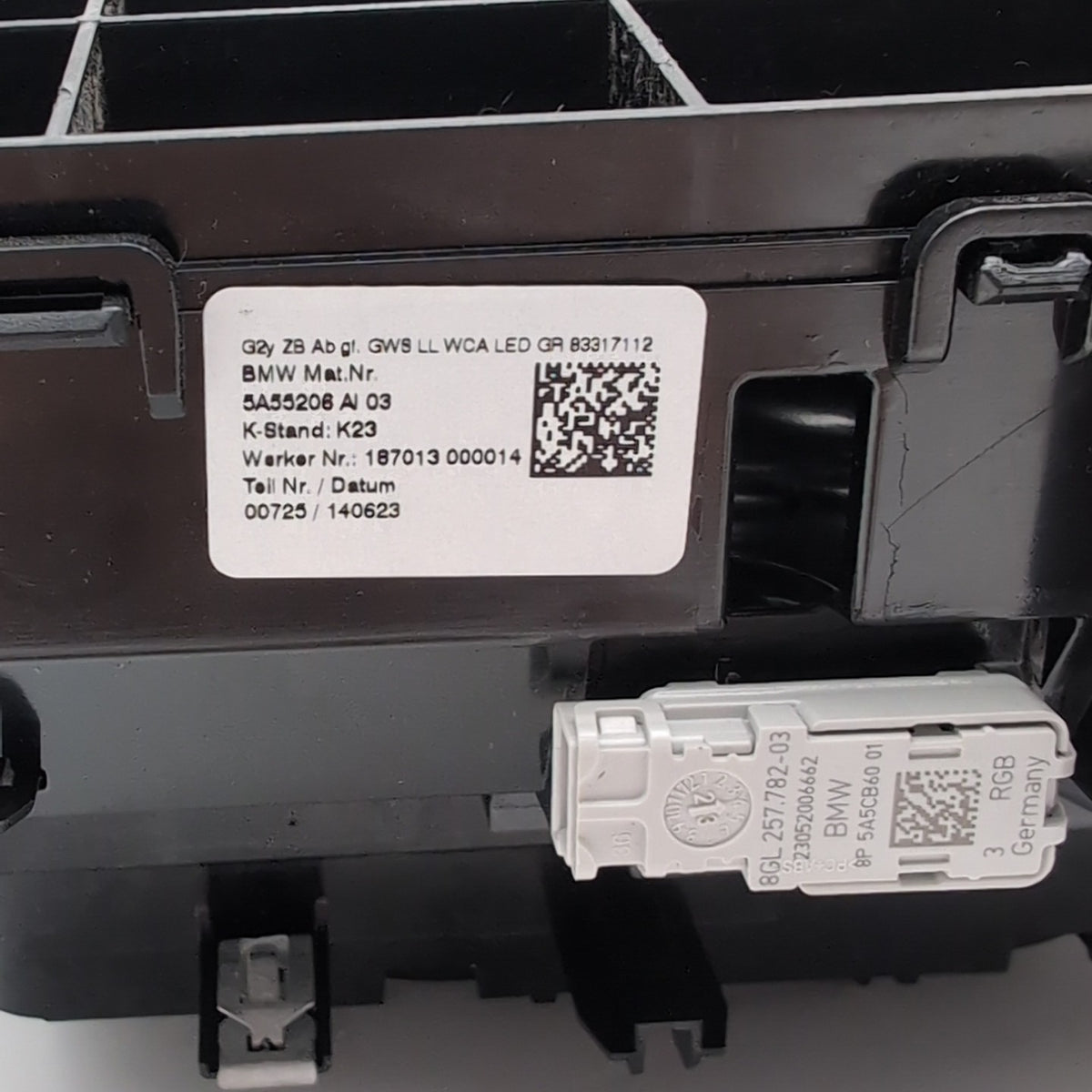2022 2023 2024 BMW i4 430i M440i G26 CENTER CONSOLE STORAGE COMPARTMENT BIN TRAY