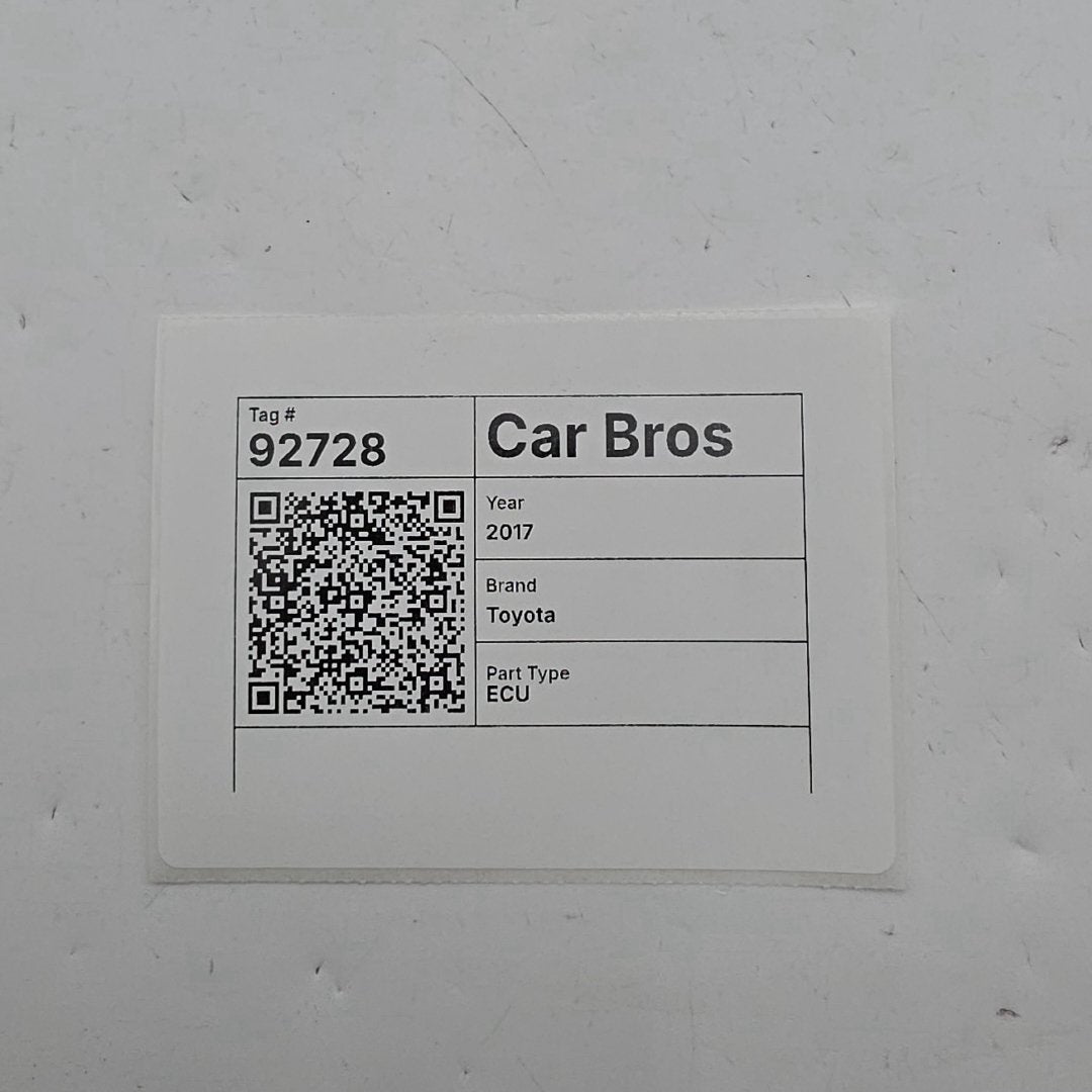 2016 2017 2018 Toyota Corolla 1.8 Engine Computer Control Module ECU 89661-0ZQ90