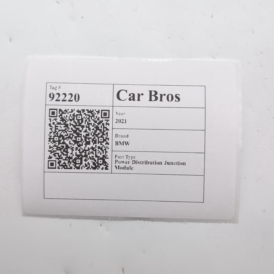 2019 - 2026 BMW X5 X6 X7 Rear B+ Power Distribution Junction Relay Box 8717955