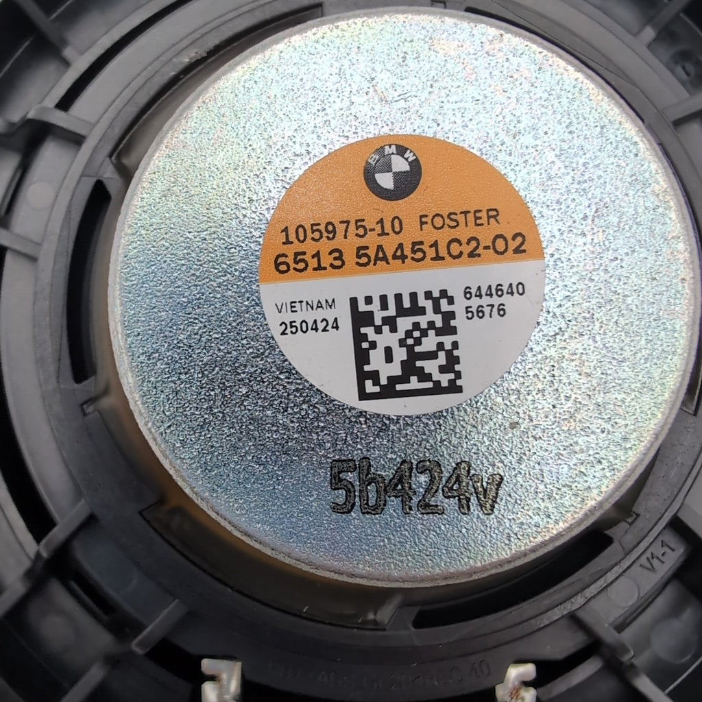 2024 2025 BMW X3 G45 Front or Rear Door Harmon Kardon Audio Speaker OEM 5A451C2
