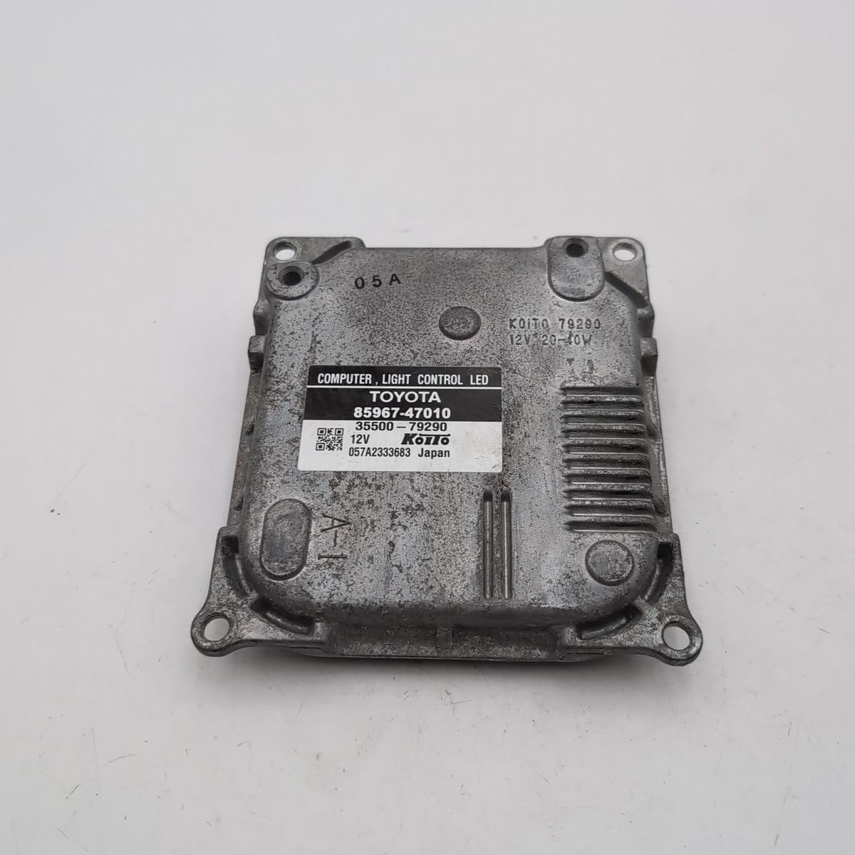 2010 Lexus RX450h LED Headlight Computer Control Module Ballast 85967-47010
