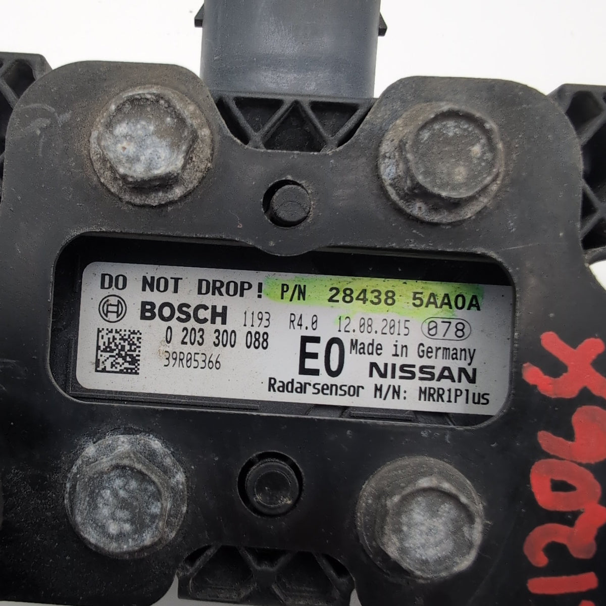 2015 2016 2017 Nissan Murano Front Cruise Distance Radar Sensor 284385AA0A